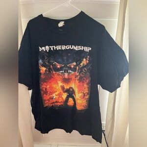 Mothergunship Black T-Shirt Size 2XL